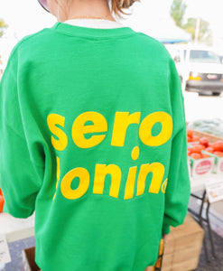 GREEN CREWNECK