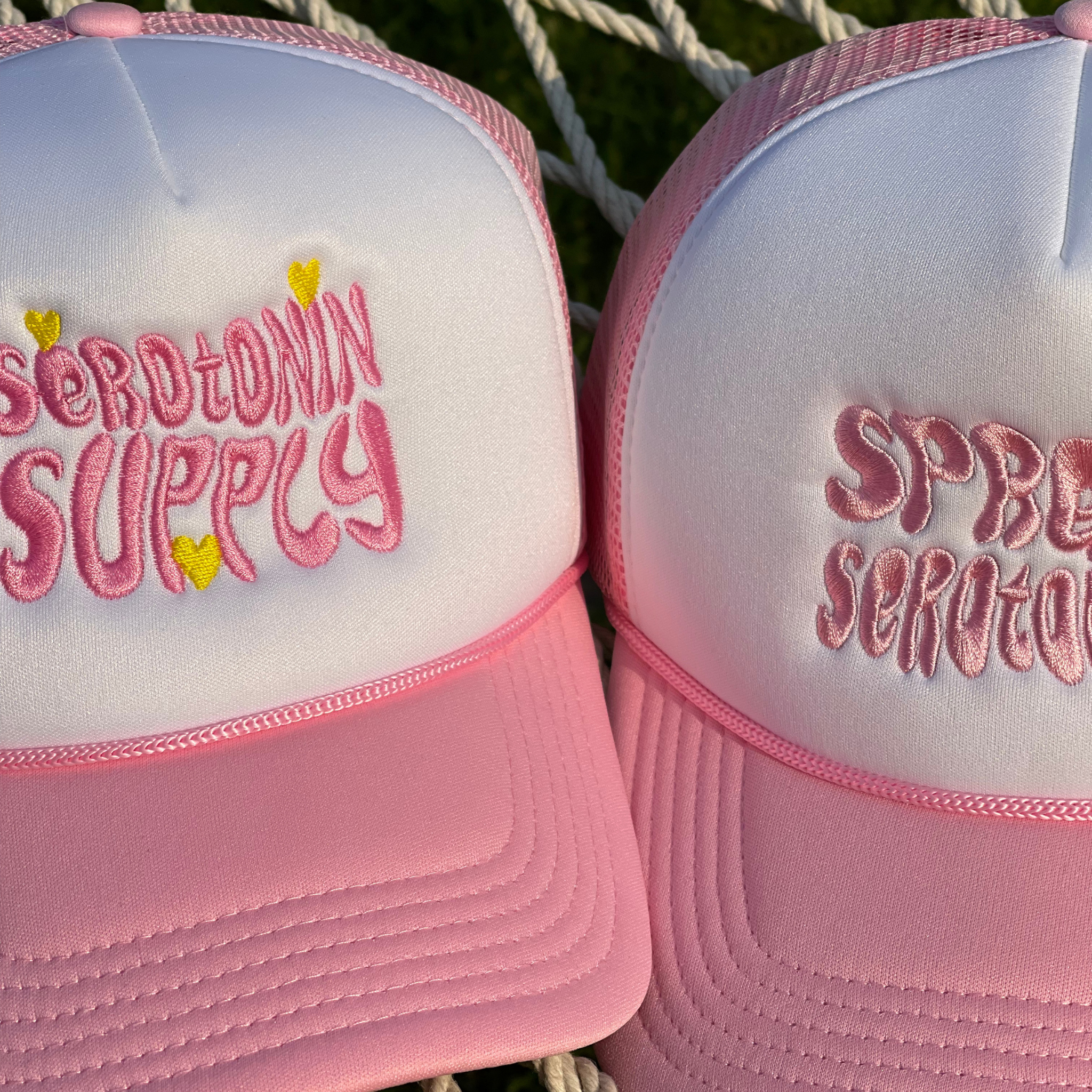 believee There is hopees for a Cause Trucker hat Cute hat Pink