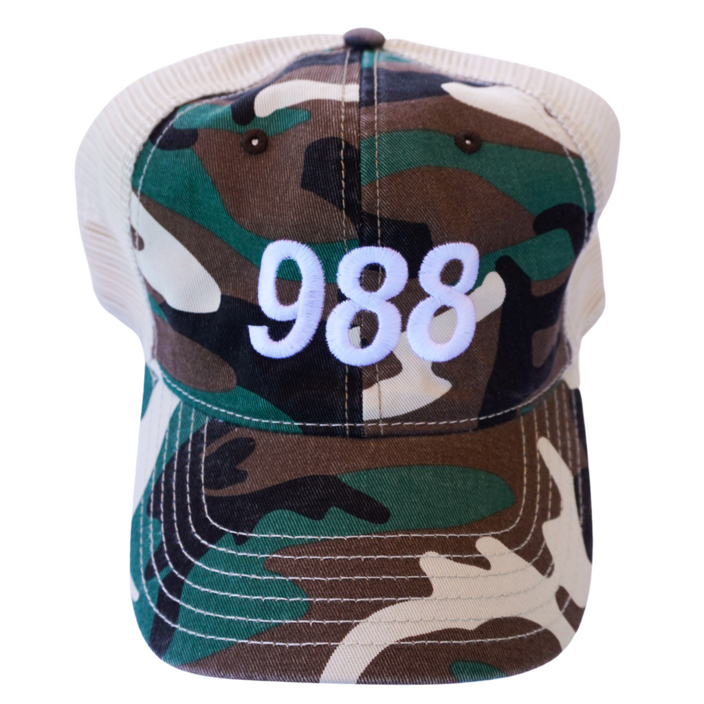988 Camo Hat