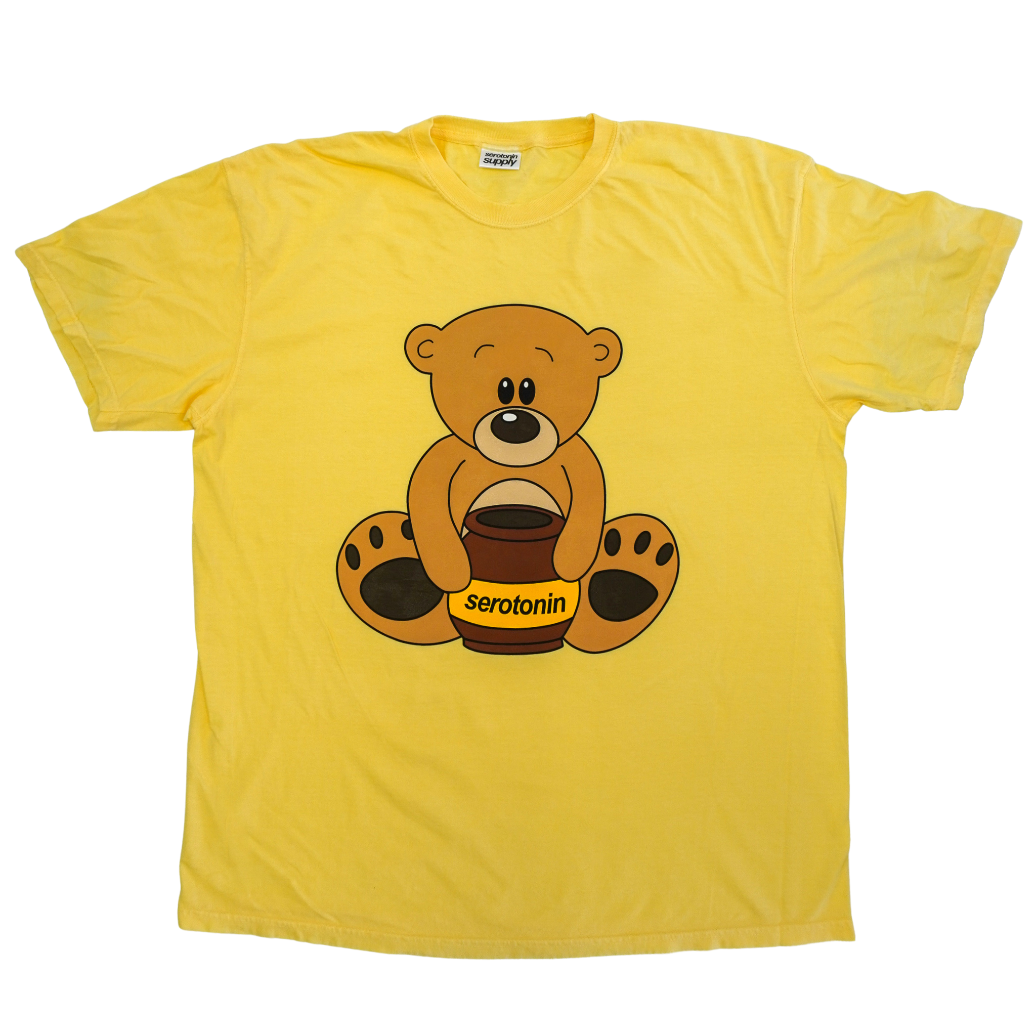 Charlie Bear Yellow Shirt