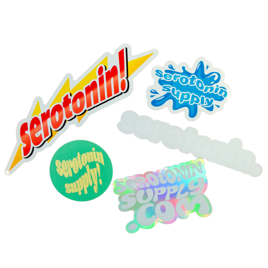 Serotonin Stickers