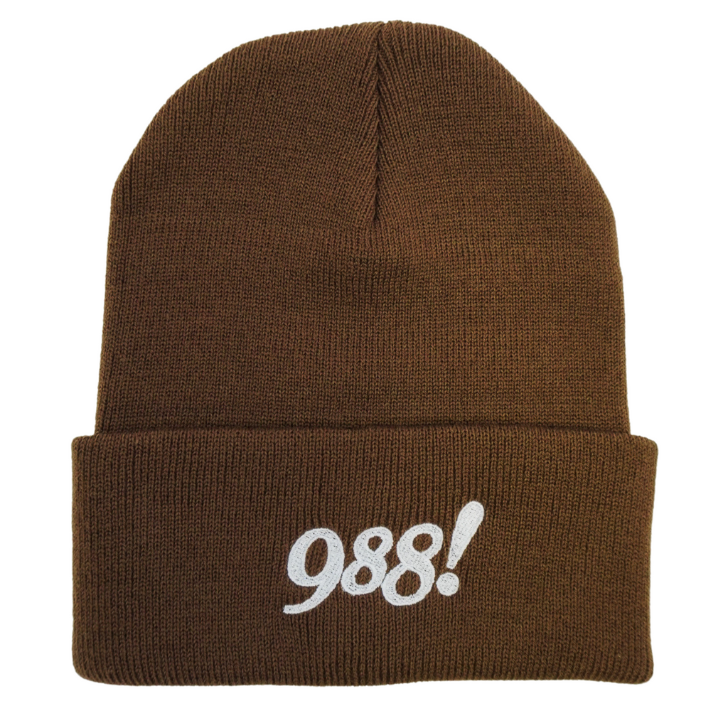 Brown 988 Beanie