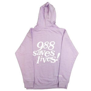 988 LAVENDER HOODIE