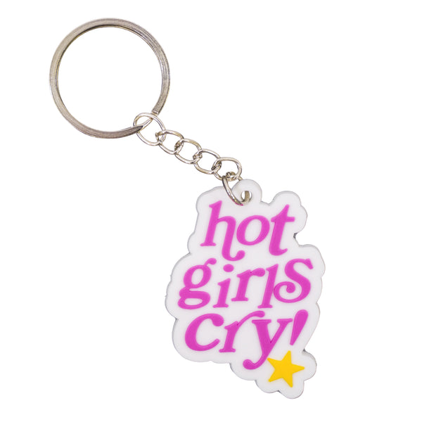 HOT GIRLS CRY KEYCHAIN